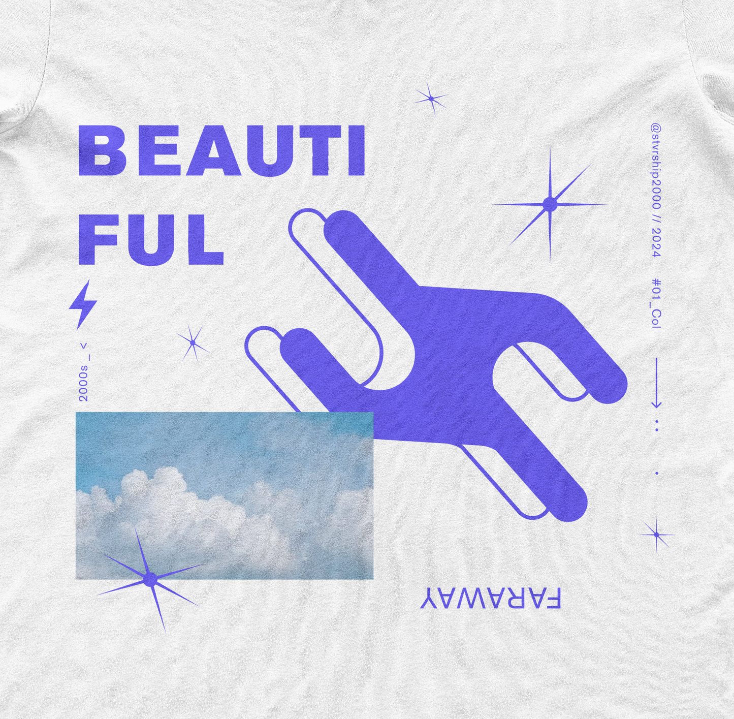 "Beautiful faraway" Unisex t-shirt