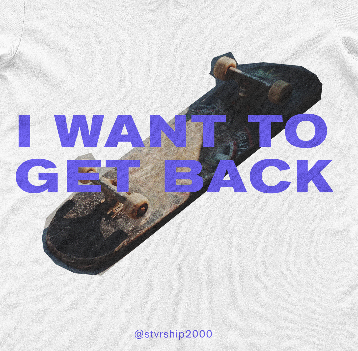 "I want to get back" Unisex t-shirt