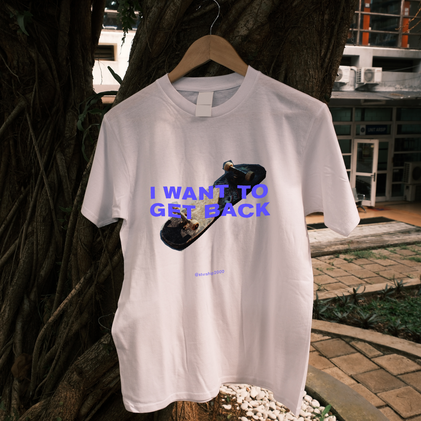 "I want to get back" Unisex t-shirt