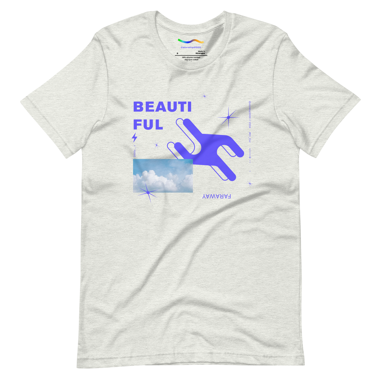 "Beautiful faraway" Unisex t-shirt