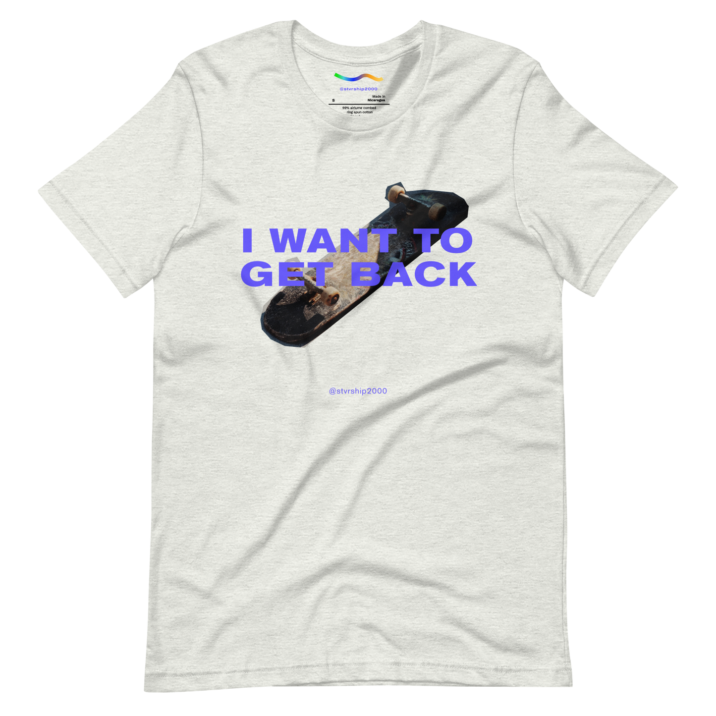 "I want to get back" Unisex t-shirt