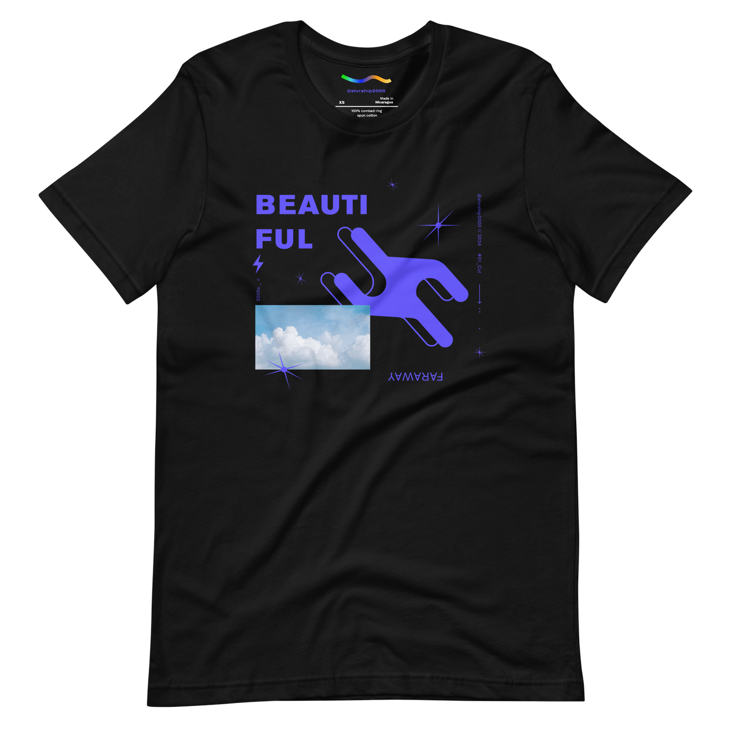 "Beautiful faraway" Unisex t-shirt