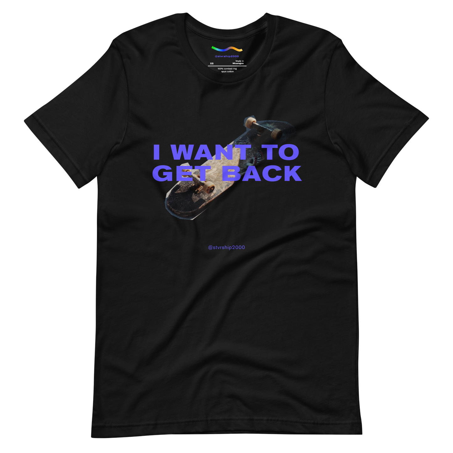 "I want to get back" Unisex t-shirt