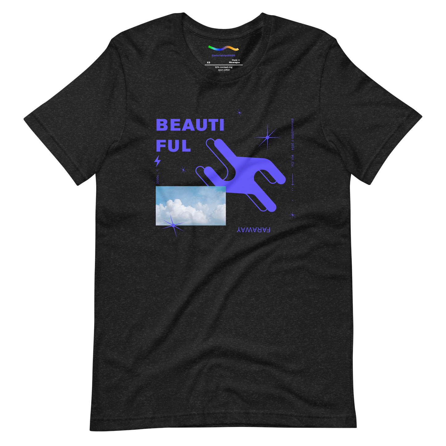 "Beautiful faraway" Unisex t-shirt