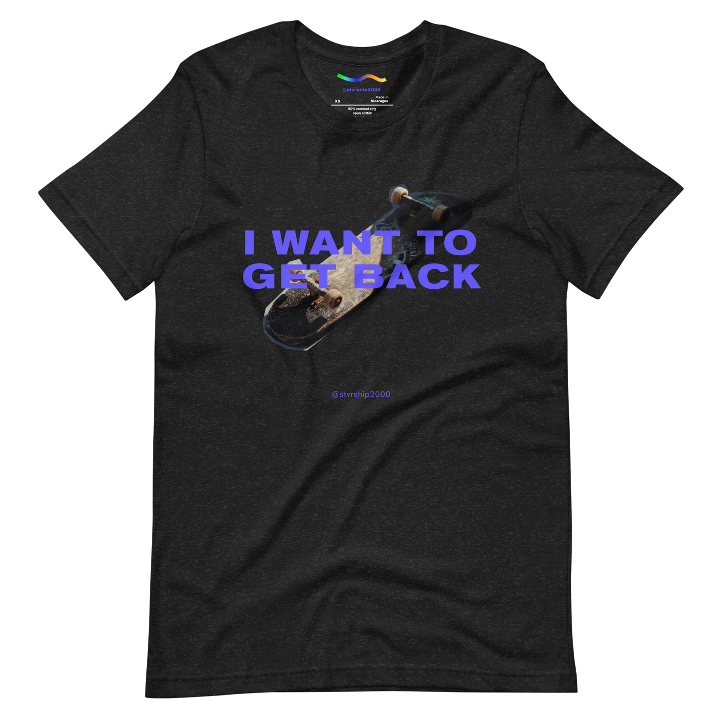 "I want to get back" Unisex t-shirt