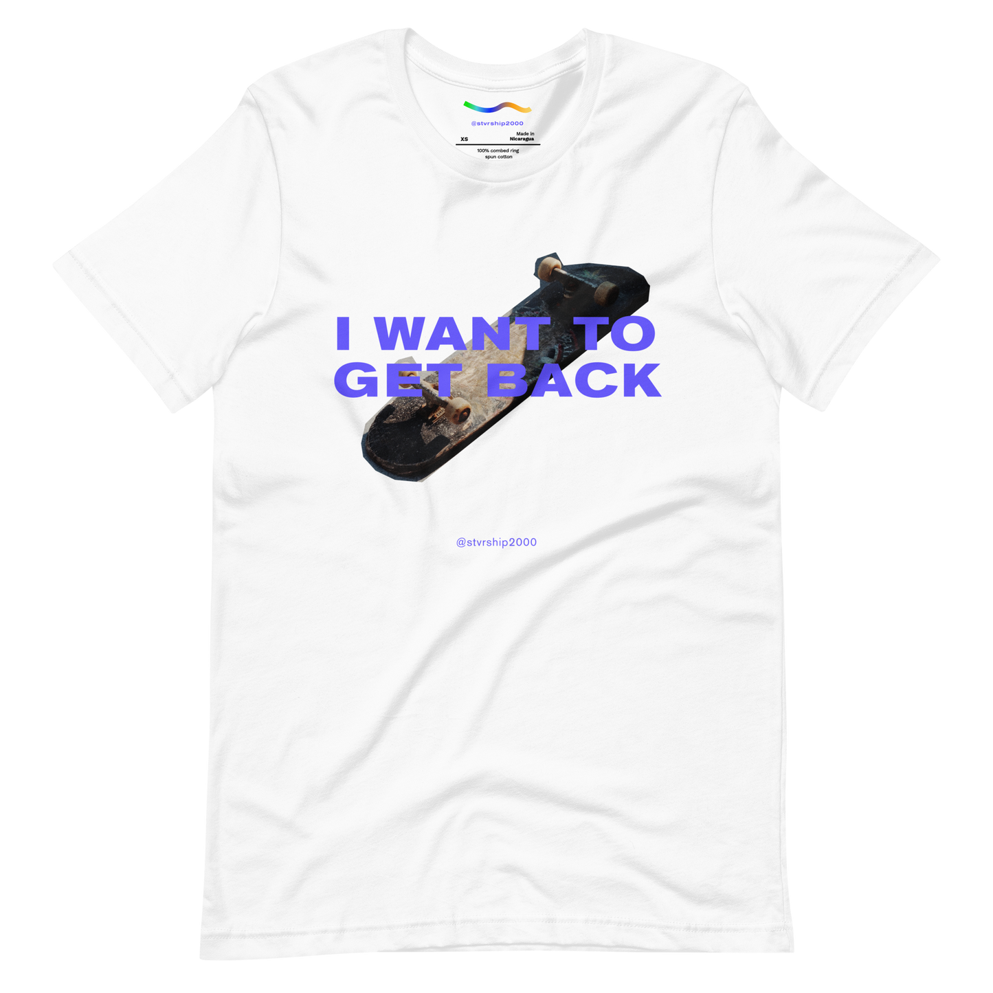 "I want to get back" Unisex t-shirt