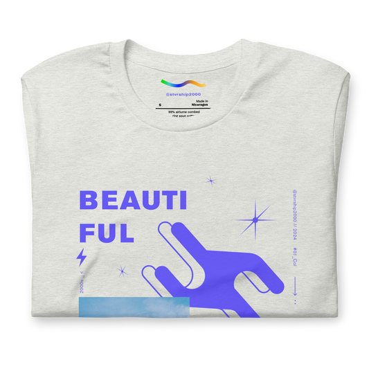 "Beautiful faraway" Unisex t-shirt