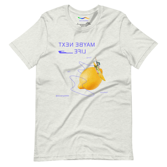"Maybe next life" Unisex t-shirt